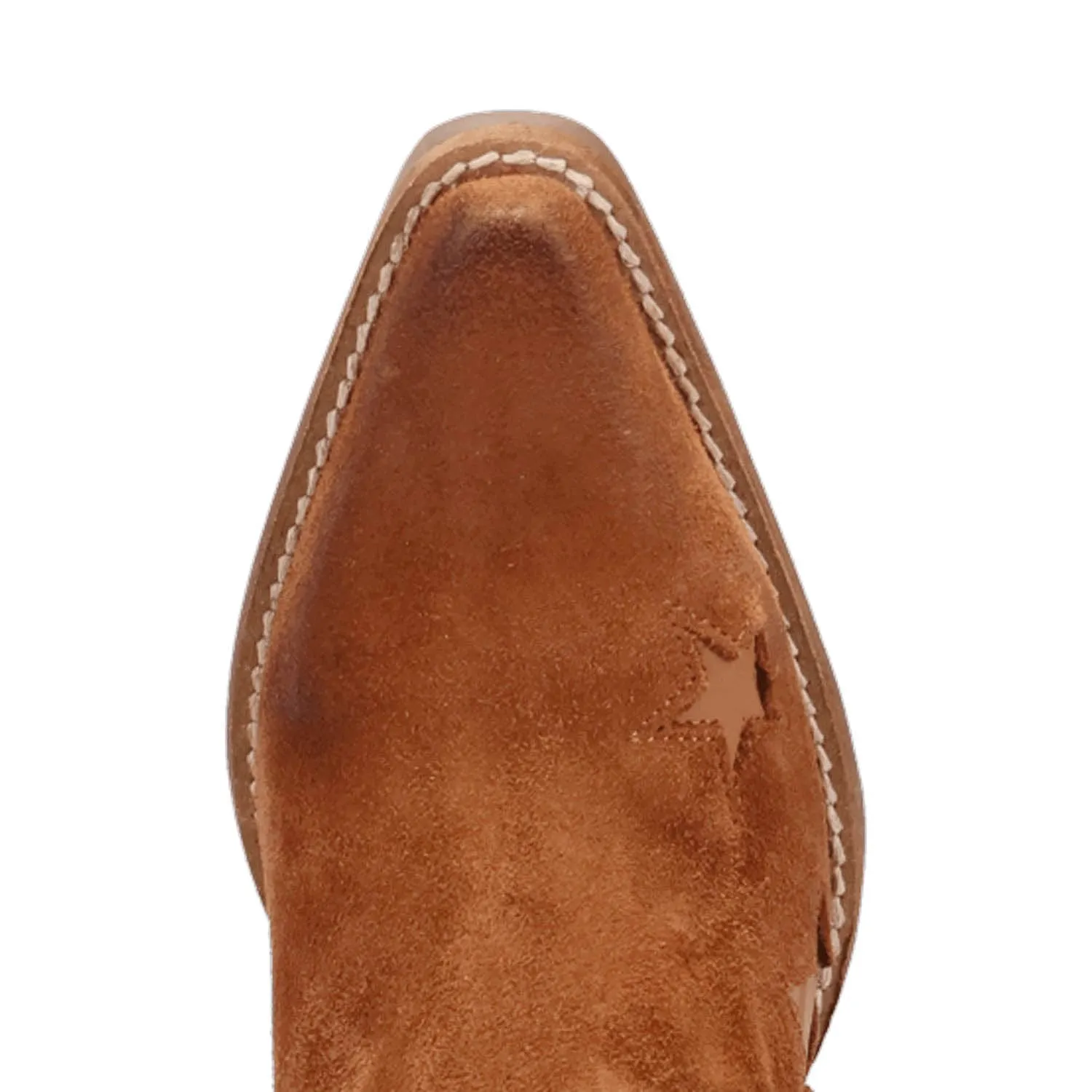 Dingo Womens Little Starie Camel Suede Ankle Boots