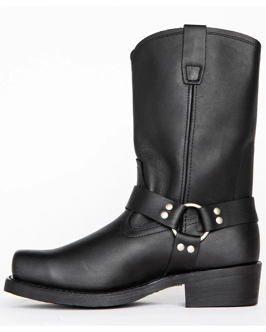 Durango Men's Black Harness Boot - 11 Inch Tall
