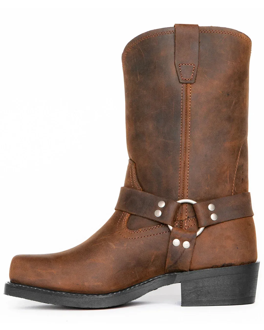 Durango Men's Black Harness Boot - 11 Inch Tall
