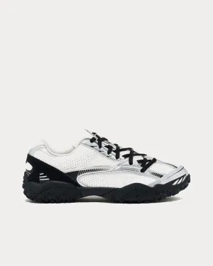 Echappe v2 White / Silver / Black Low Top Sneakers