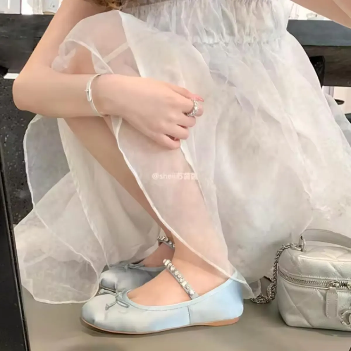 Elegant Ballet Flats for Women and Girls | Buckle Strap Mary Jane Flats Ballerina Shoes