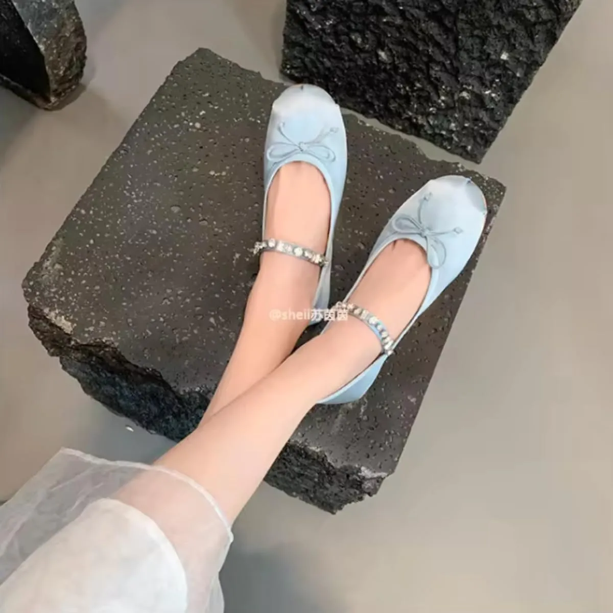 Elegant Ballet Flats for Women and Girls | Buckle Strap Mary Jane Flats Ballerina Shoes