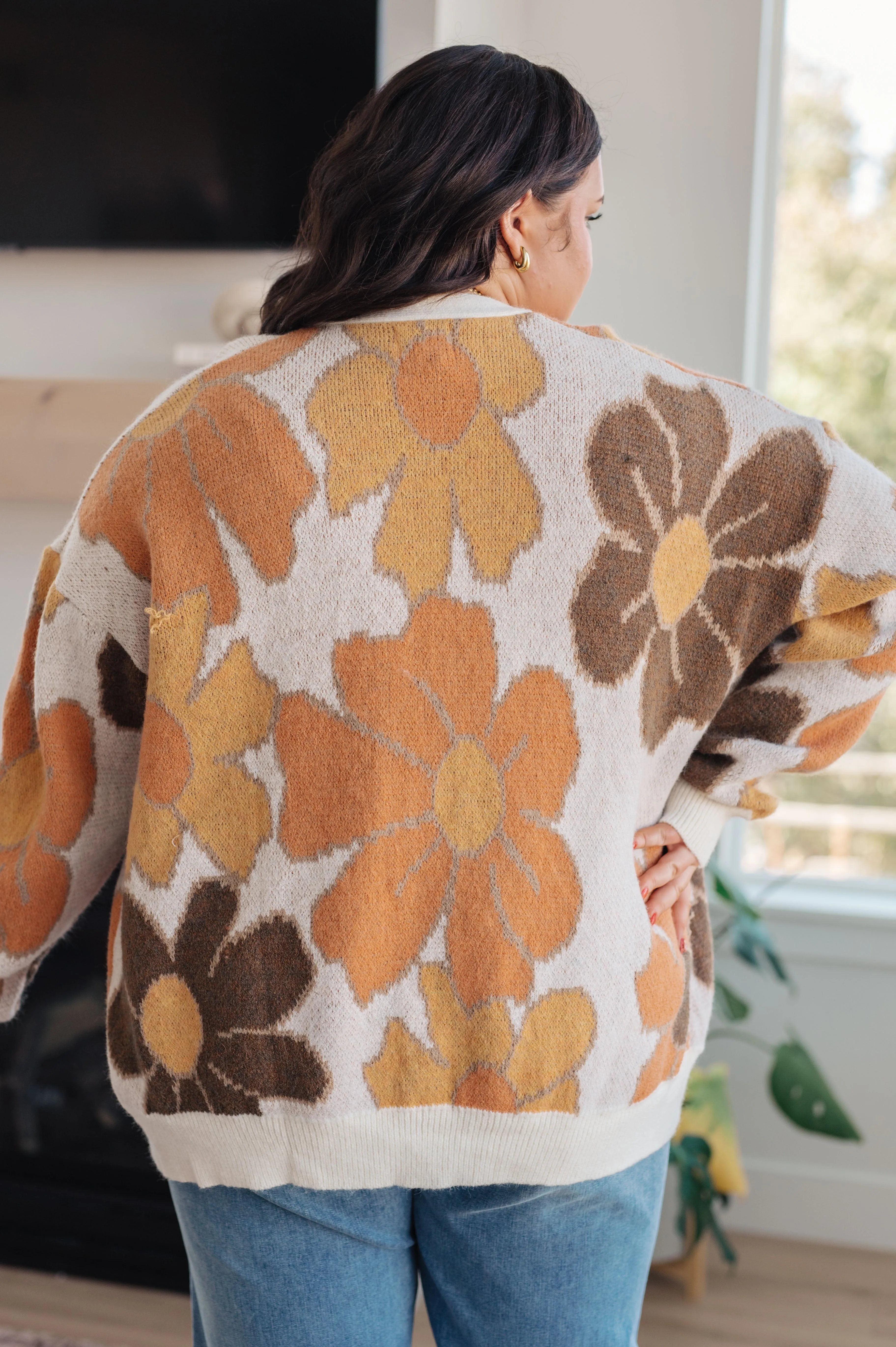 Exquisitely Floral Cardigan