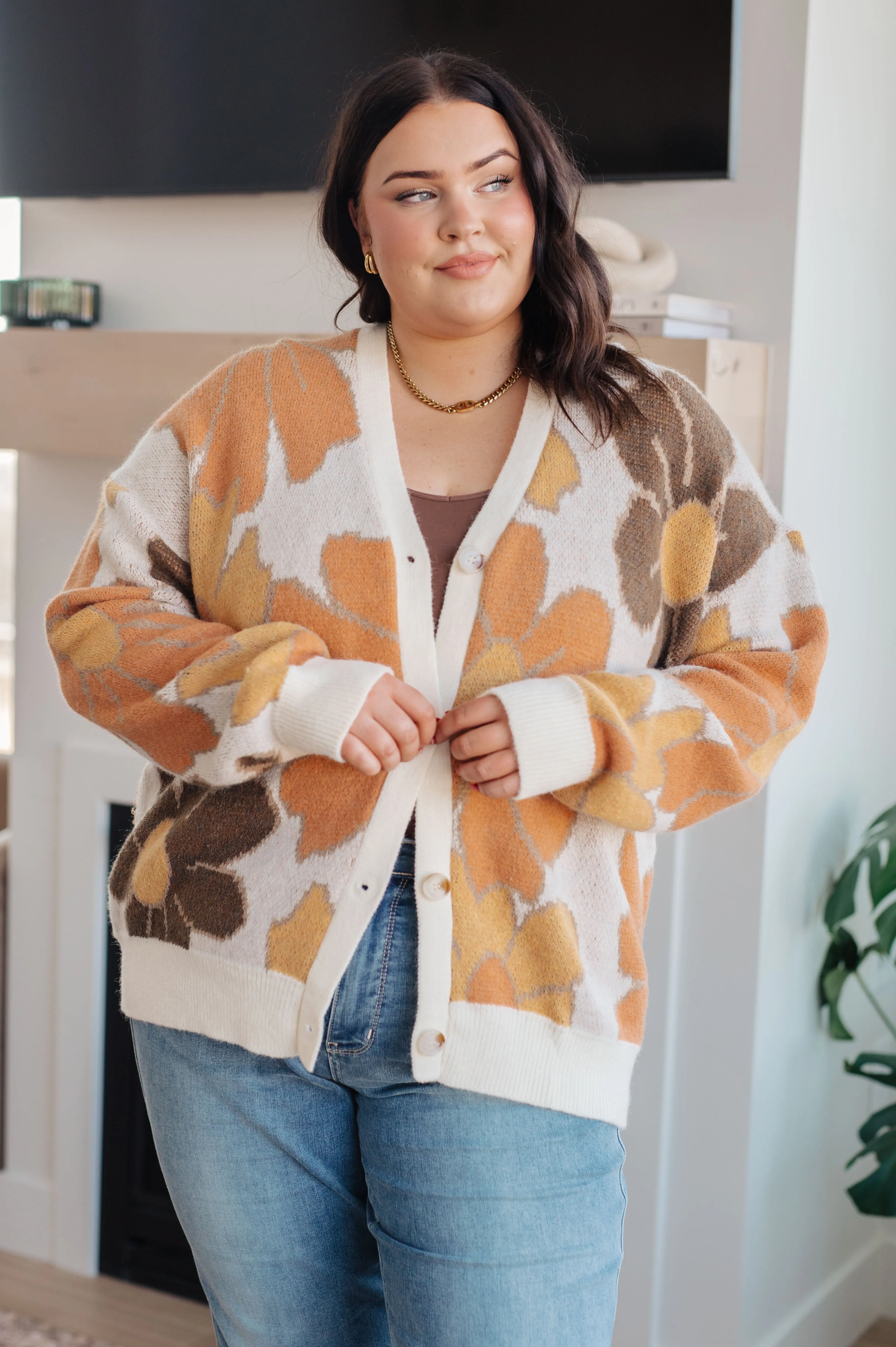 Exquisitely Floral Cardigan