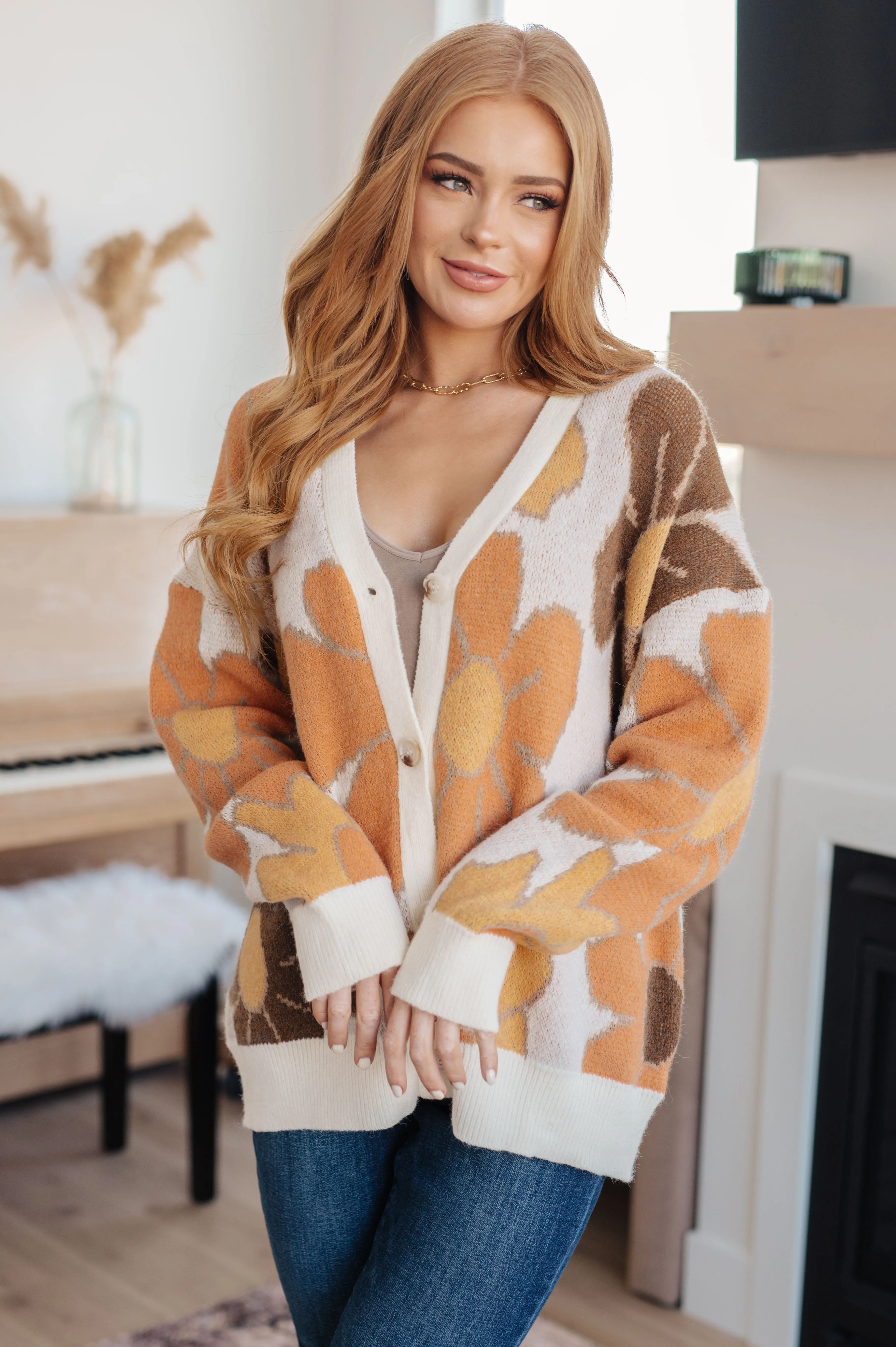 Exquisitely Floral Cardigan