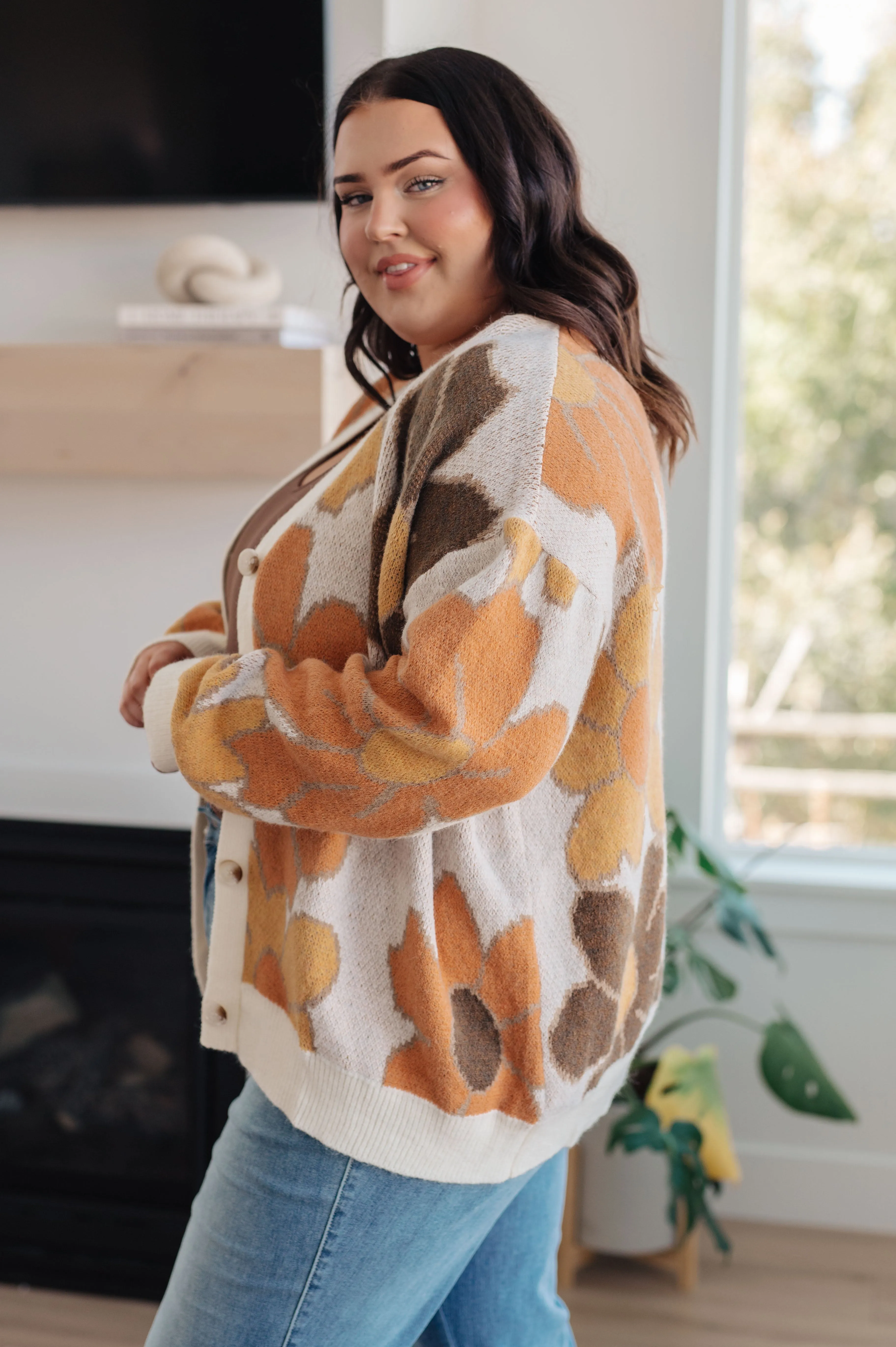 Exquisitely Floral Cardigan