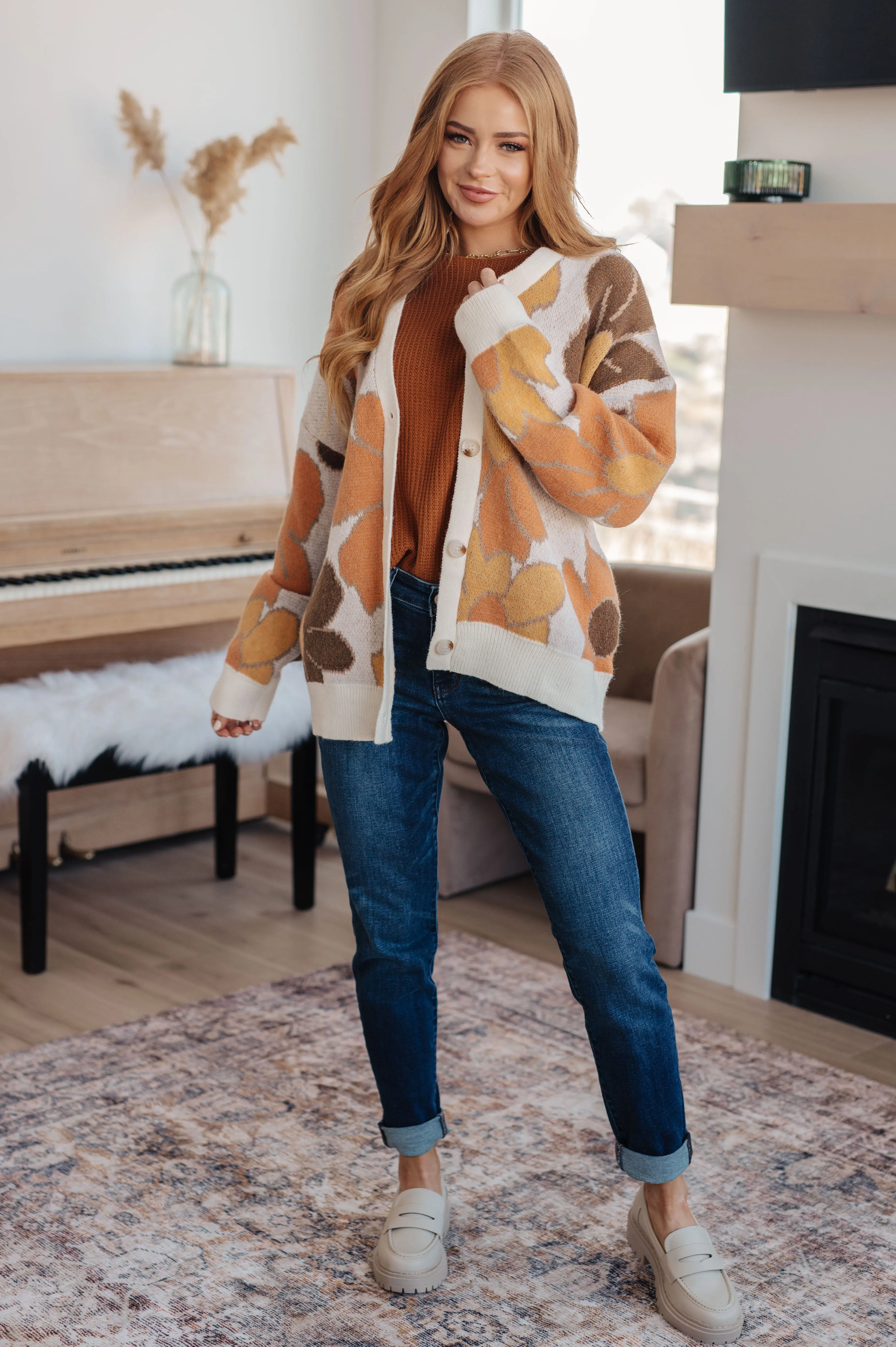 Exquisitely Floral Cardigan