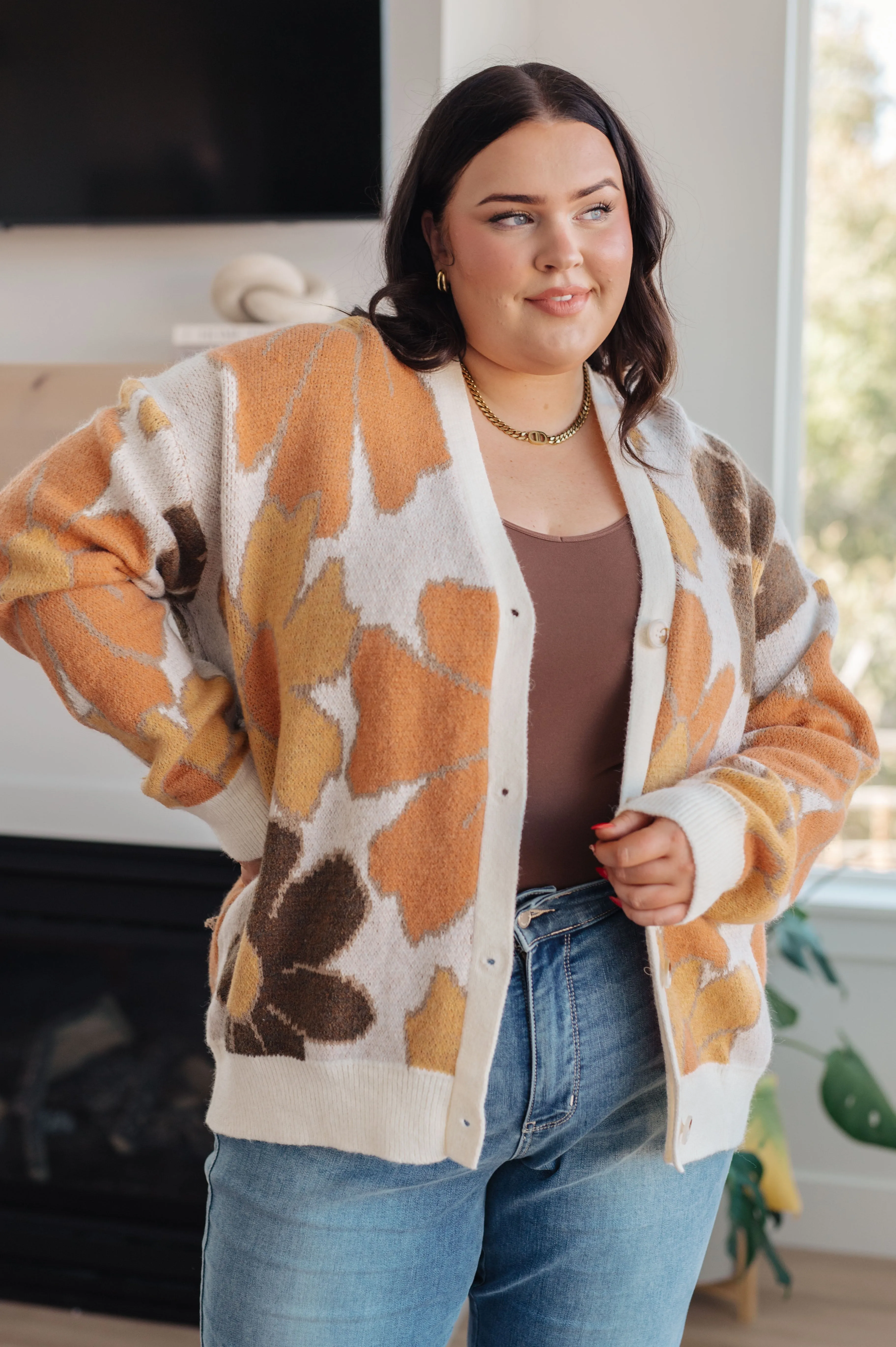 Exquisitely Floral Cardigan