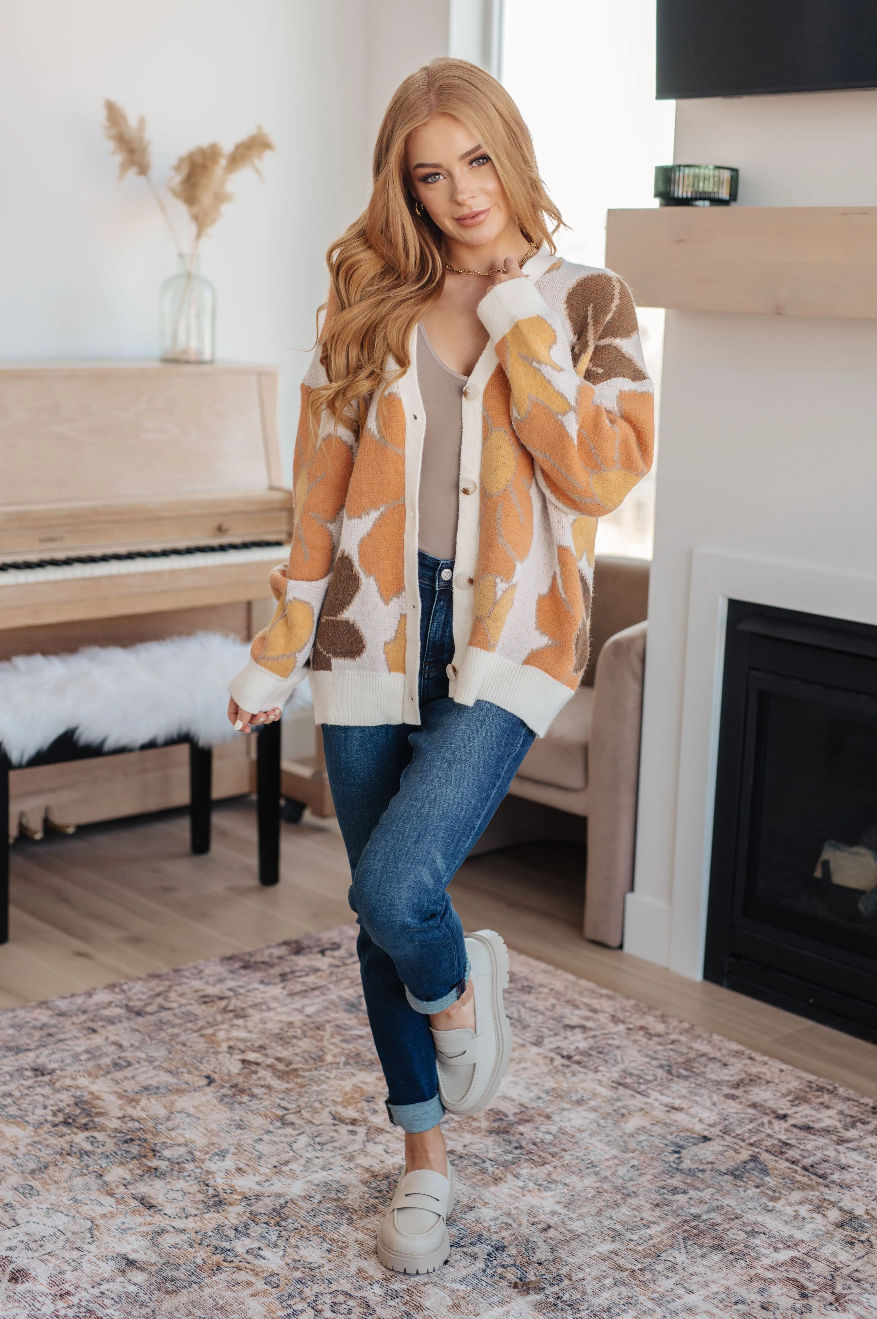 Exquisitely Floral Cardigan