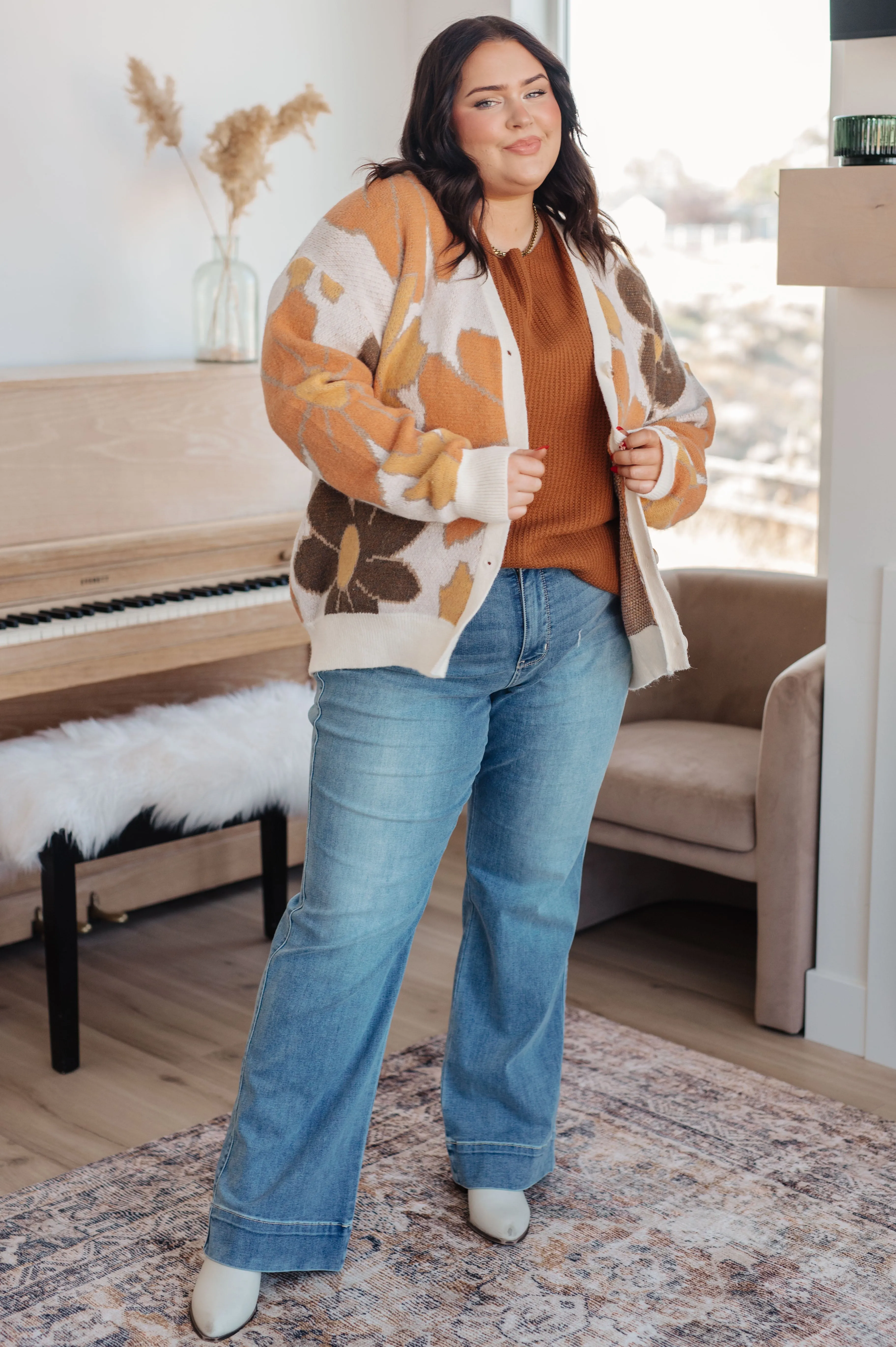 Exquisitely Floral Cardigan