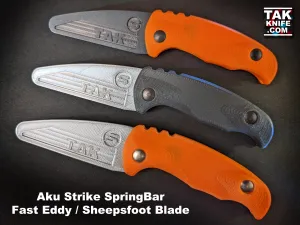 Fast Eddy Sheepsfoot Spring Bar Training Knife