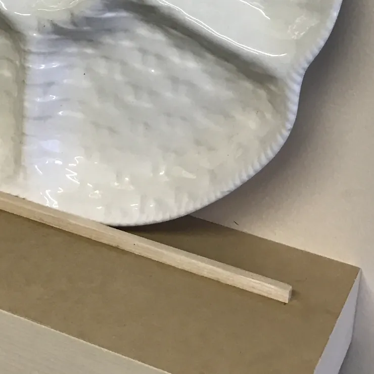 Floating Wood Shelf 1/4" Lip Add-On
