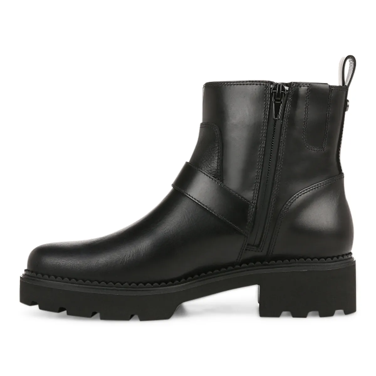 Folsom Ankle Moto Boot (Wide)