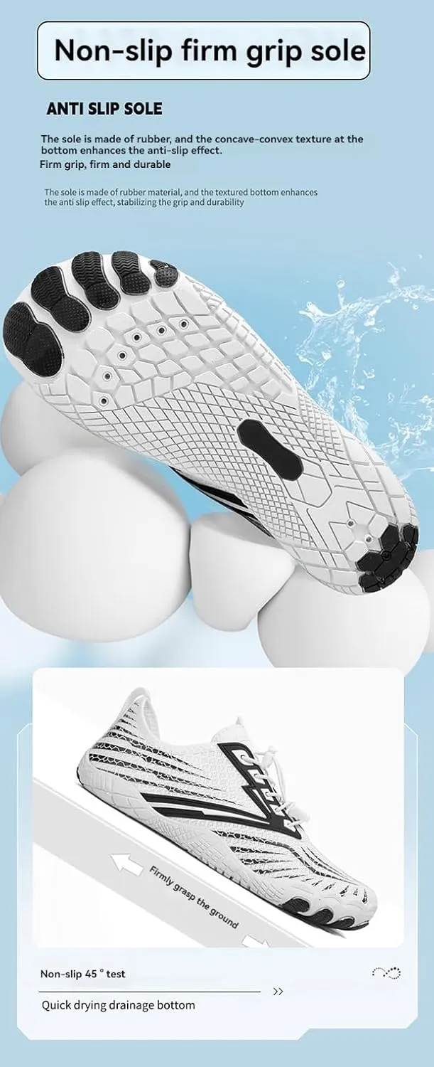 Grounded Footwear Barefoot Shoes for Balance and Neuropathy Women Men Hiking Boots Women Waterproof Summer Lightweight Water Shoes Wide Toe Box Sneakers Pro Barefoot Diabetic Shoe Quick-Dry Comfort