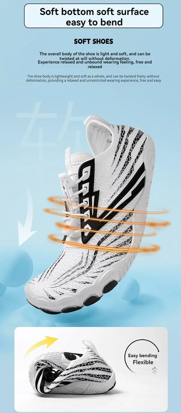 Grounded Footwear Barefoot Shoes for Balance and Neuropathy Women Men Hiking Boots Women Waterproof Summer Lightweight Water Shoes Wide Toe Box Sneakers Pro Barefoot Diabetic Shoe Quick-Dry Comfort