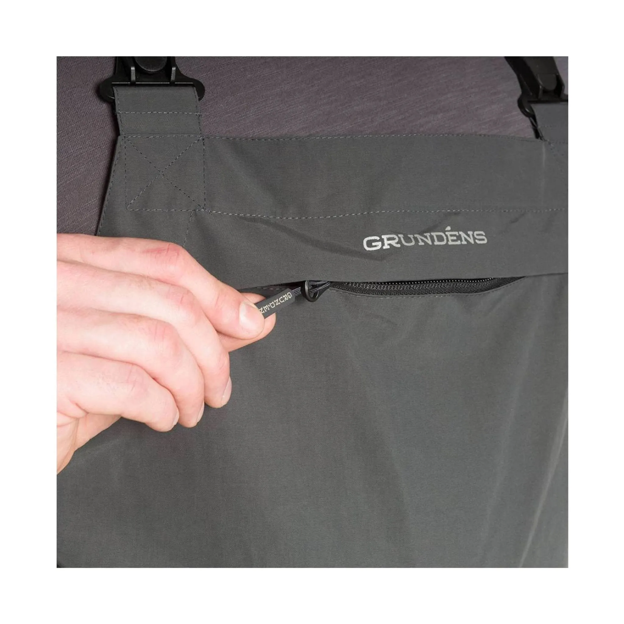 Grundens Men's Full Share Bib - Black