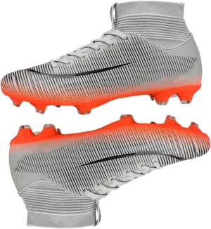 HESBITEUL Soccer Cleats Firm Ground: Lightweight FG Football Shoes