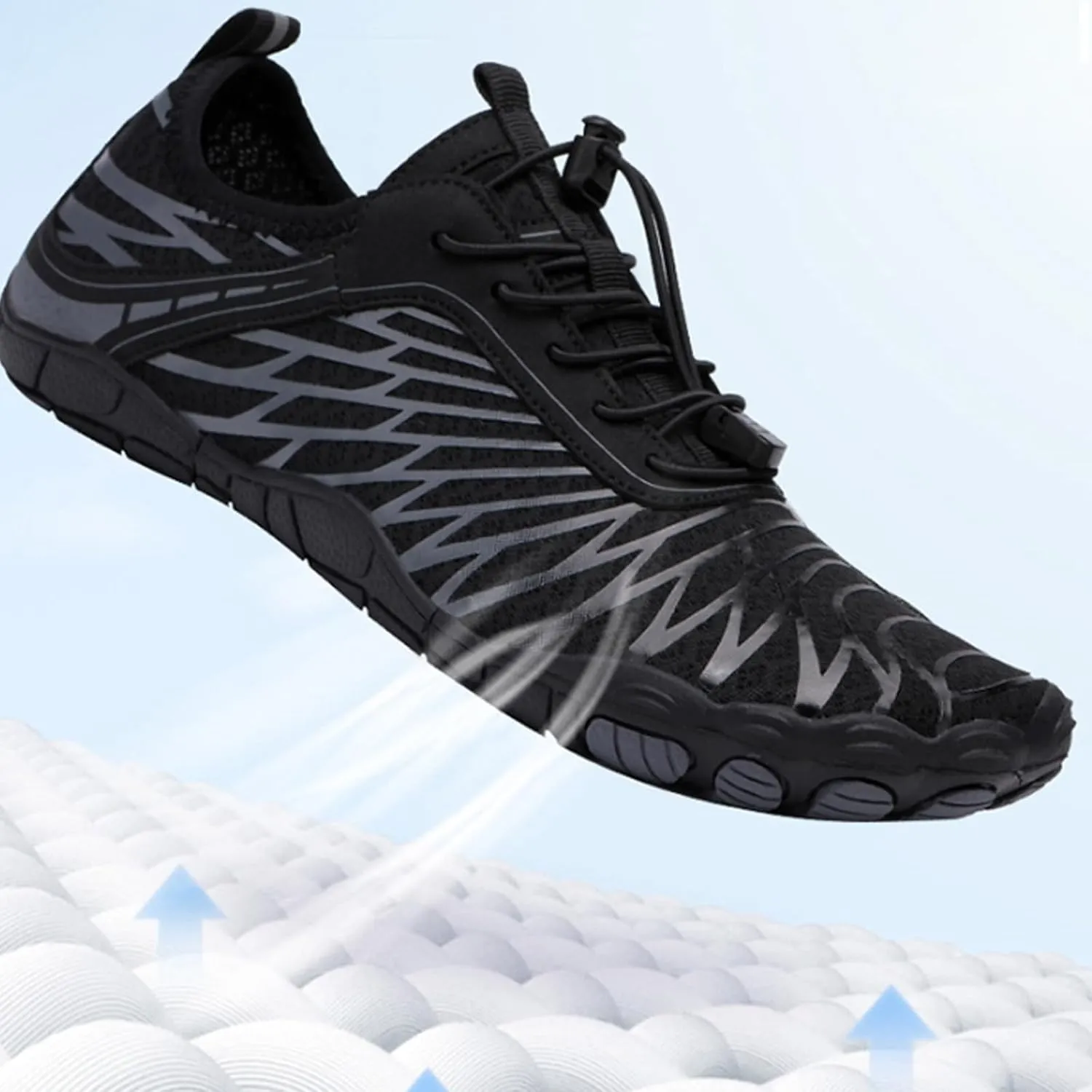 Hike Barefoot Shoes for Women Men Footwear Pro Barefoot Shoes with Wide Toe Box, Healthy & Non-Slip Breathable Athletic Beach Pool Surf Hiking Walking