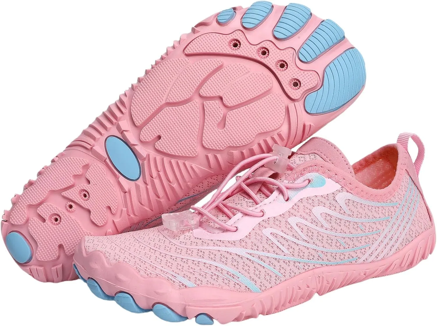 Hike Barefoot Shoes Womens Mens Footwear Pro Barefoot Shoes with Wide Toe Box Trail Running Shoes, Healthy Non-Slip Quick Dry Athletic Hiking Shoes