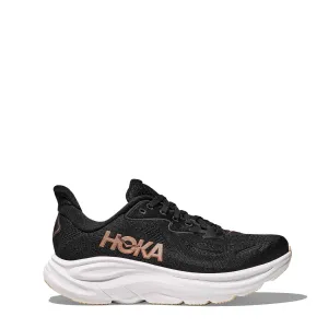 Hoka Womens Clifton 10 Trainer Black / Rose Gold