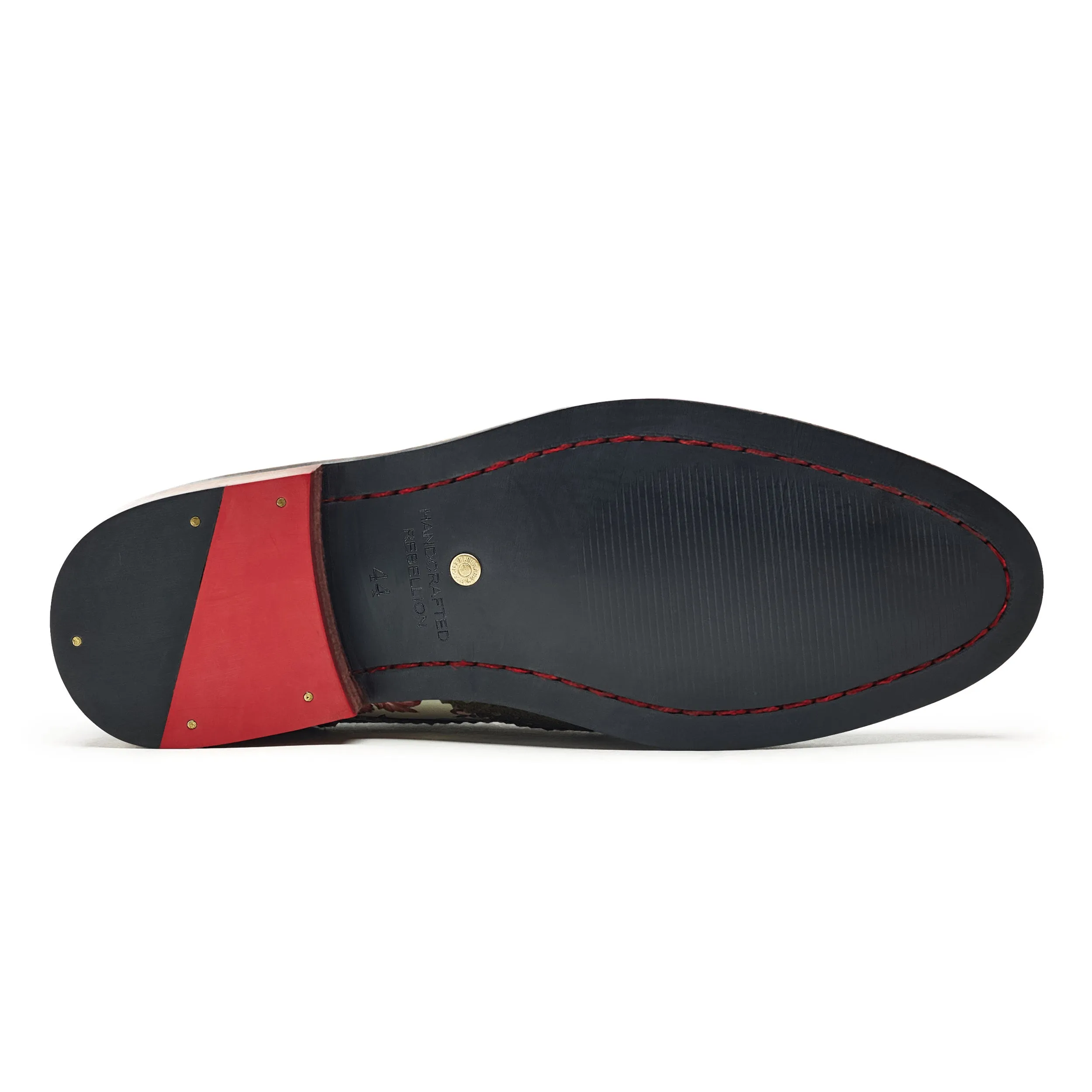 Ikat Mules Men – Coal