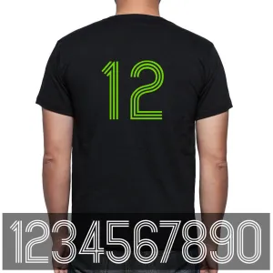 Iron On number MEXICO