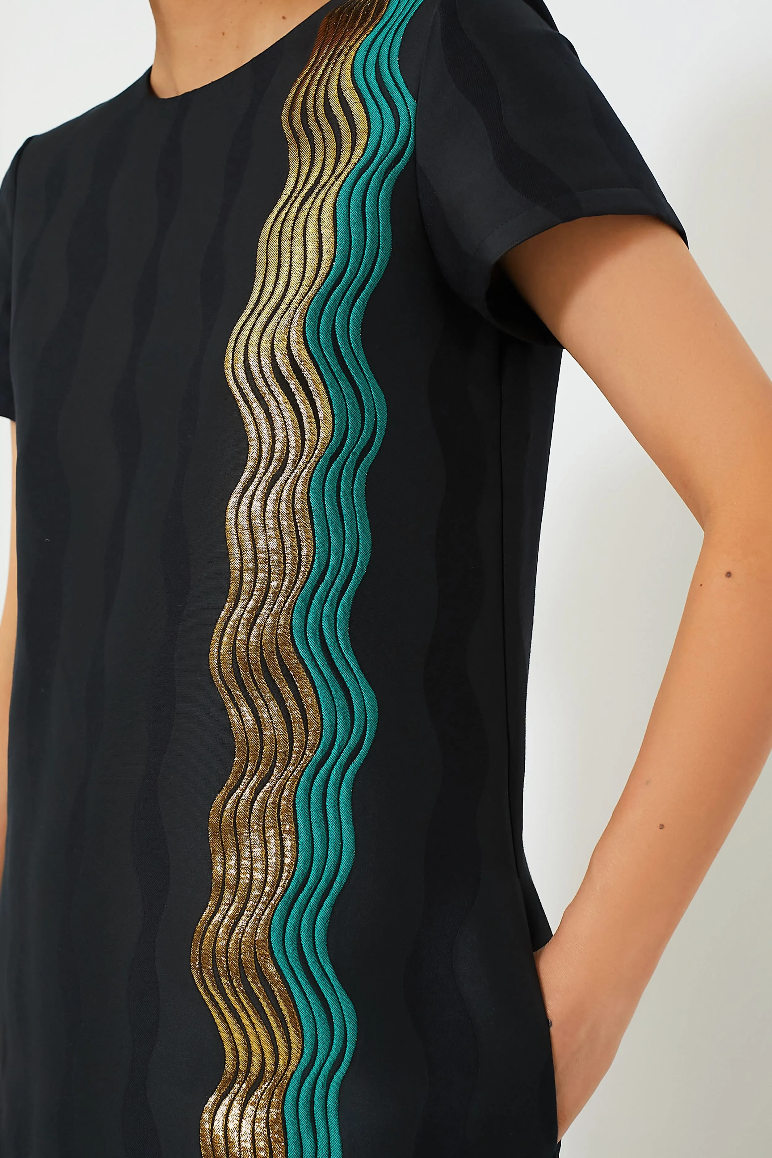 Jacquard The Nile Swing Dress
