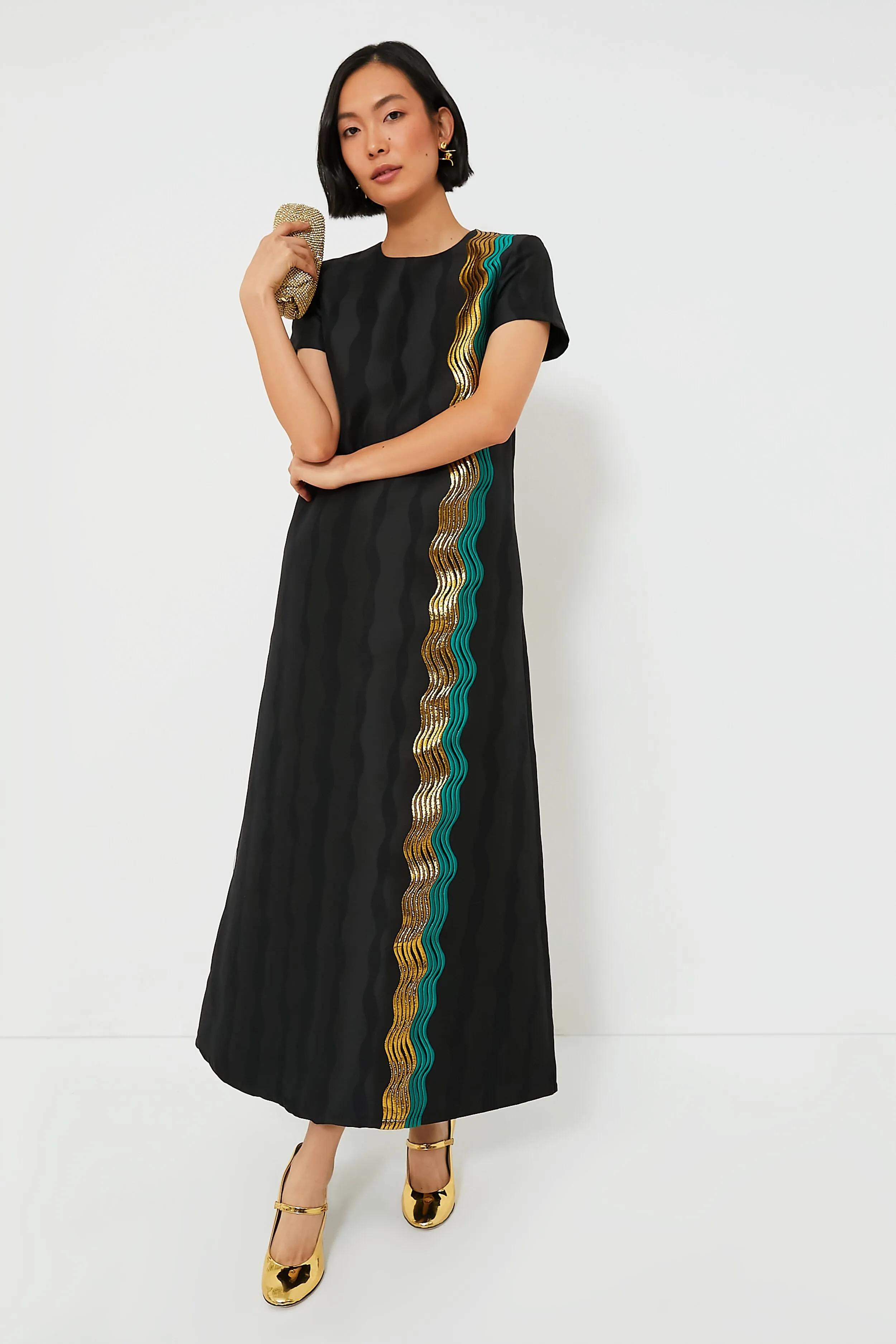 Jacquard The Nile Swing Dress