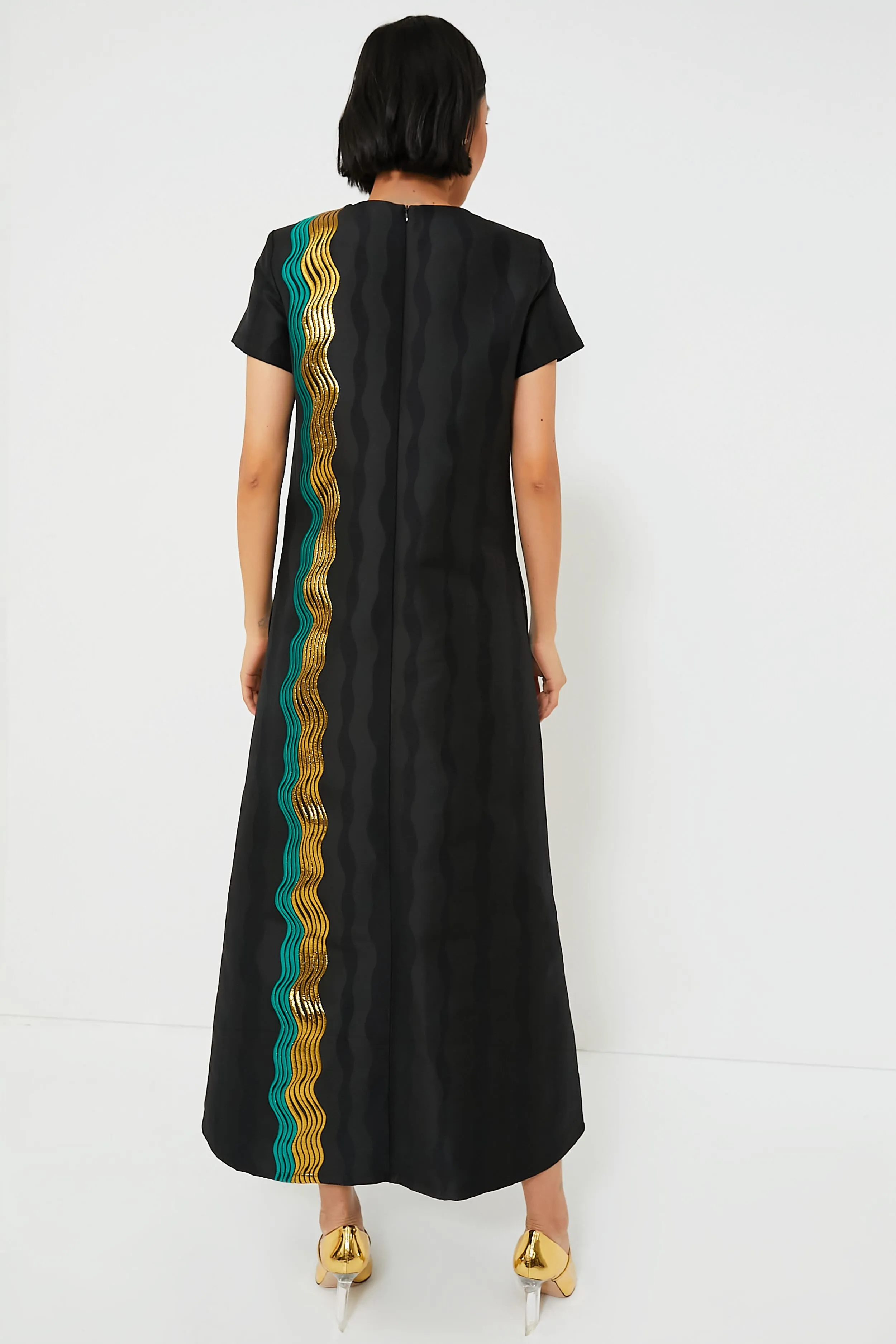 Jacquard The Nile Swing Dress