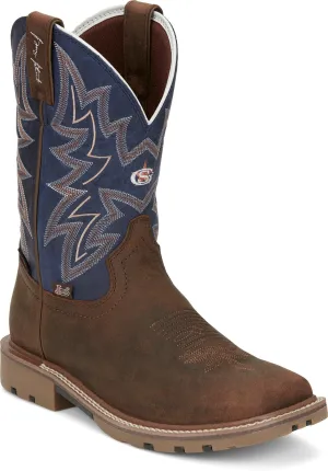 Justin Boots Men's 11" Dusty Western Work Boot