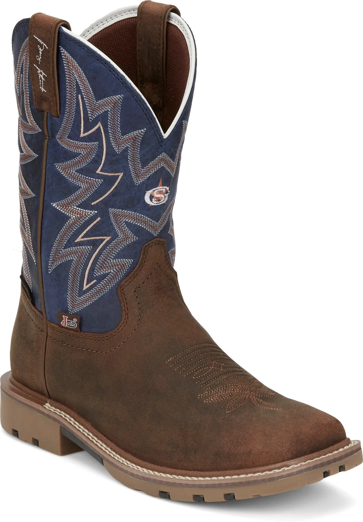 Justin Boots Men's 11" Dusty Western Work Boot