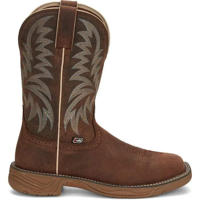 JUSTIN RUSH STAMPEDE WESTERN WORK BOOT STYLE SE7400