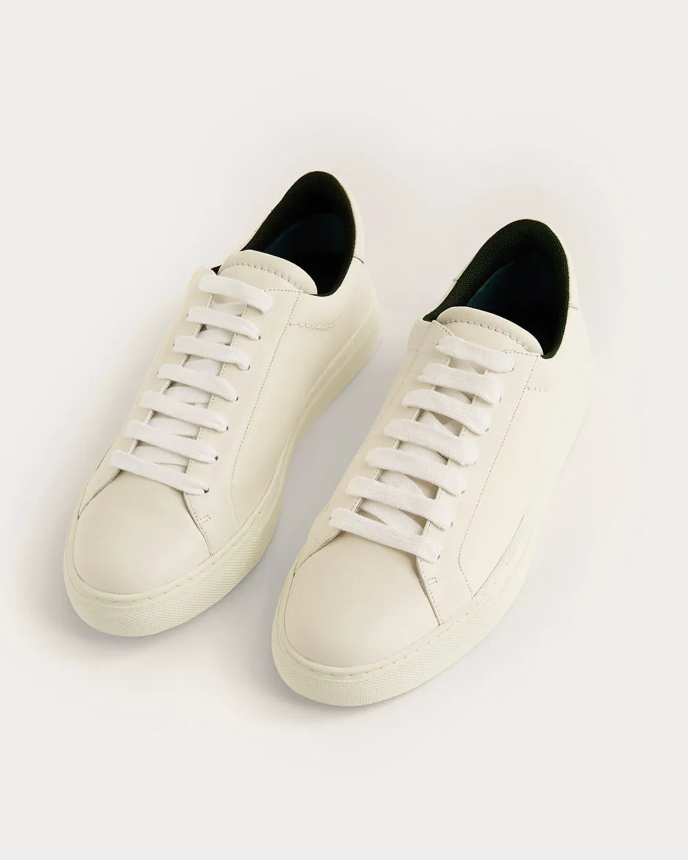 Kaisa White Low Top Sneakers