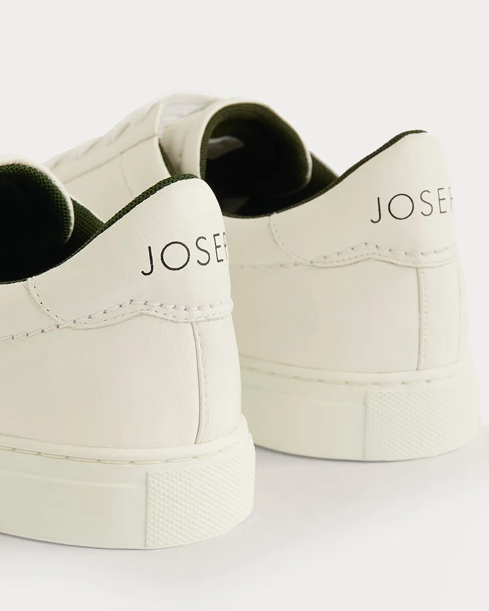 Kaisa White Low Top Sneakers