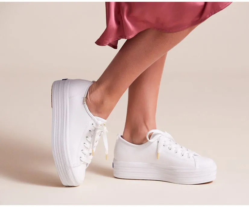 Keds Triple up Leather WH61626 - White