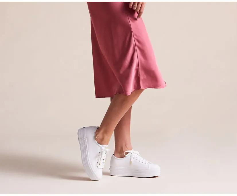 Keds Triple up Leather WH61626 - White