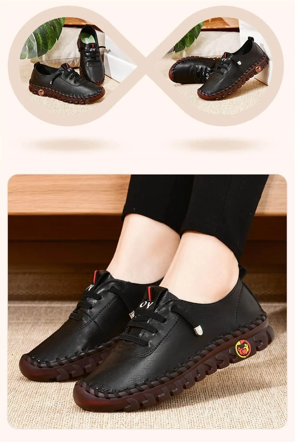 Kvinnors Comfort Flat Loafer