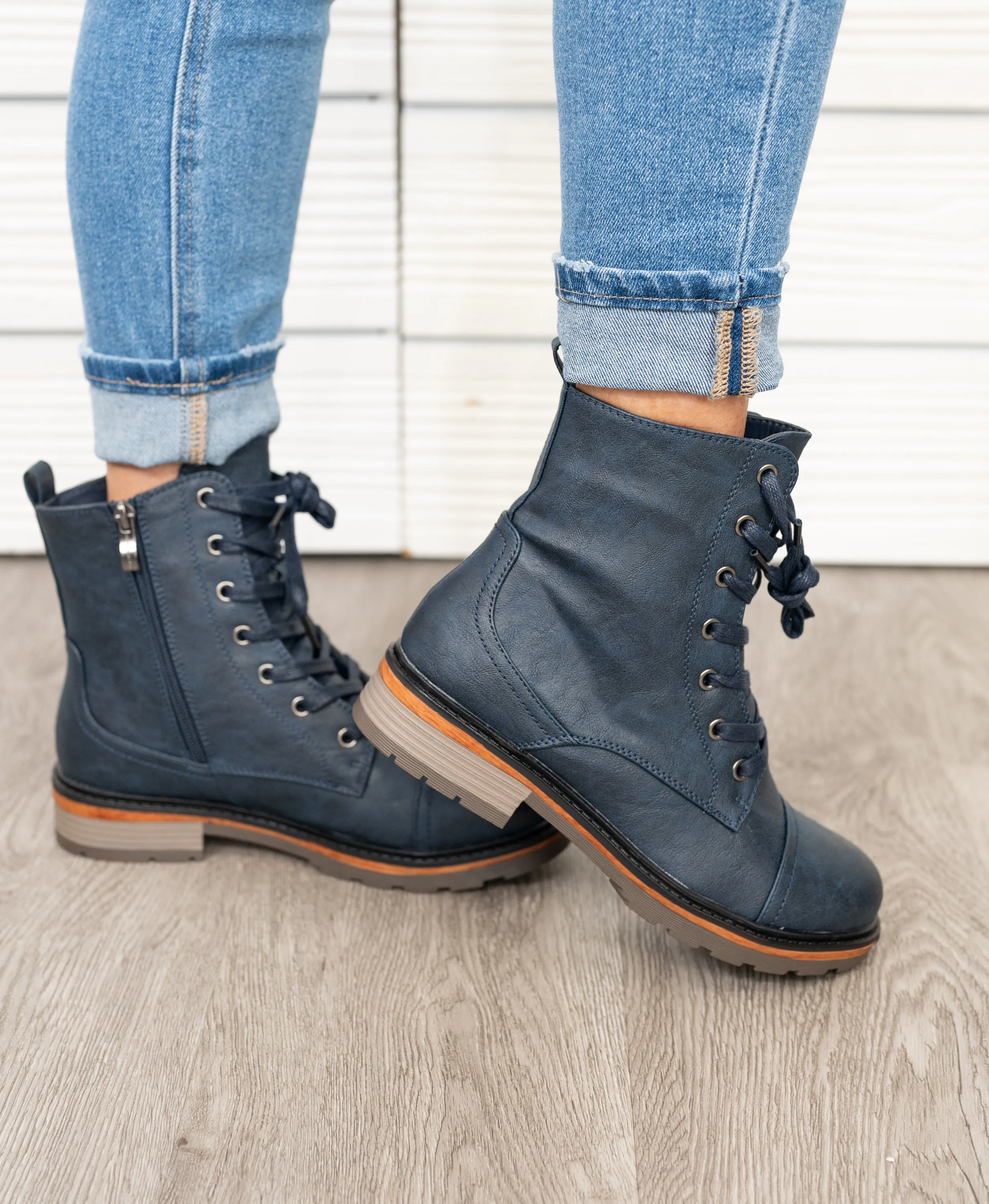 Leona Lace Up Boot
