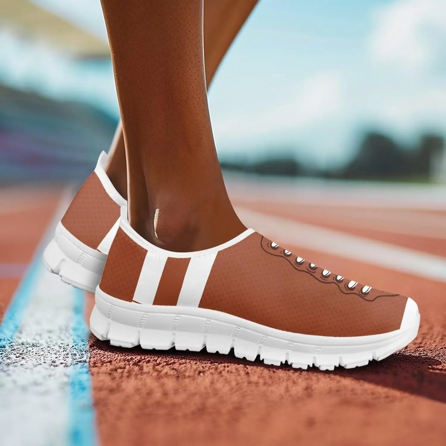 Lightweight Walking Shoes for Women Soft Breathable Non Slip Casual Shoes Slip On Comfort Sneakers Low Cut Loafers Running Sports Travel Shoes US 5.5-11.5