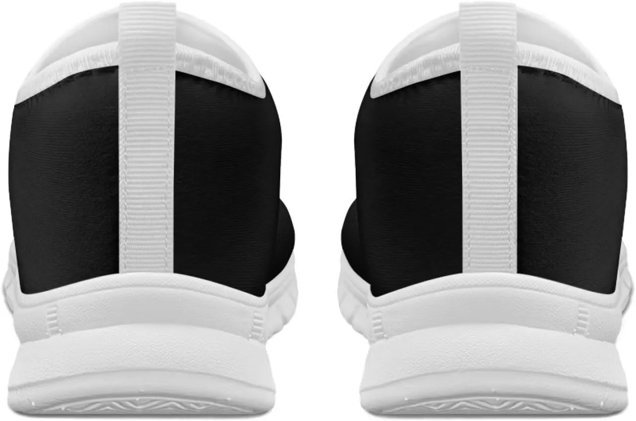 Lightweight Walking Shoes for Women Soft Breathable Non Slip Casual Shoes Slip On Comfort Sneakers Low Cut Loafers Running Sports Travel Shoes US 5.5-11.5
