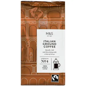M&S Fairtrade Italian Ground Coffee 227g