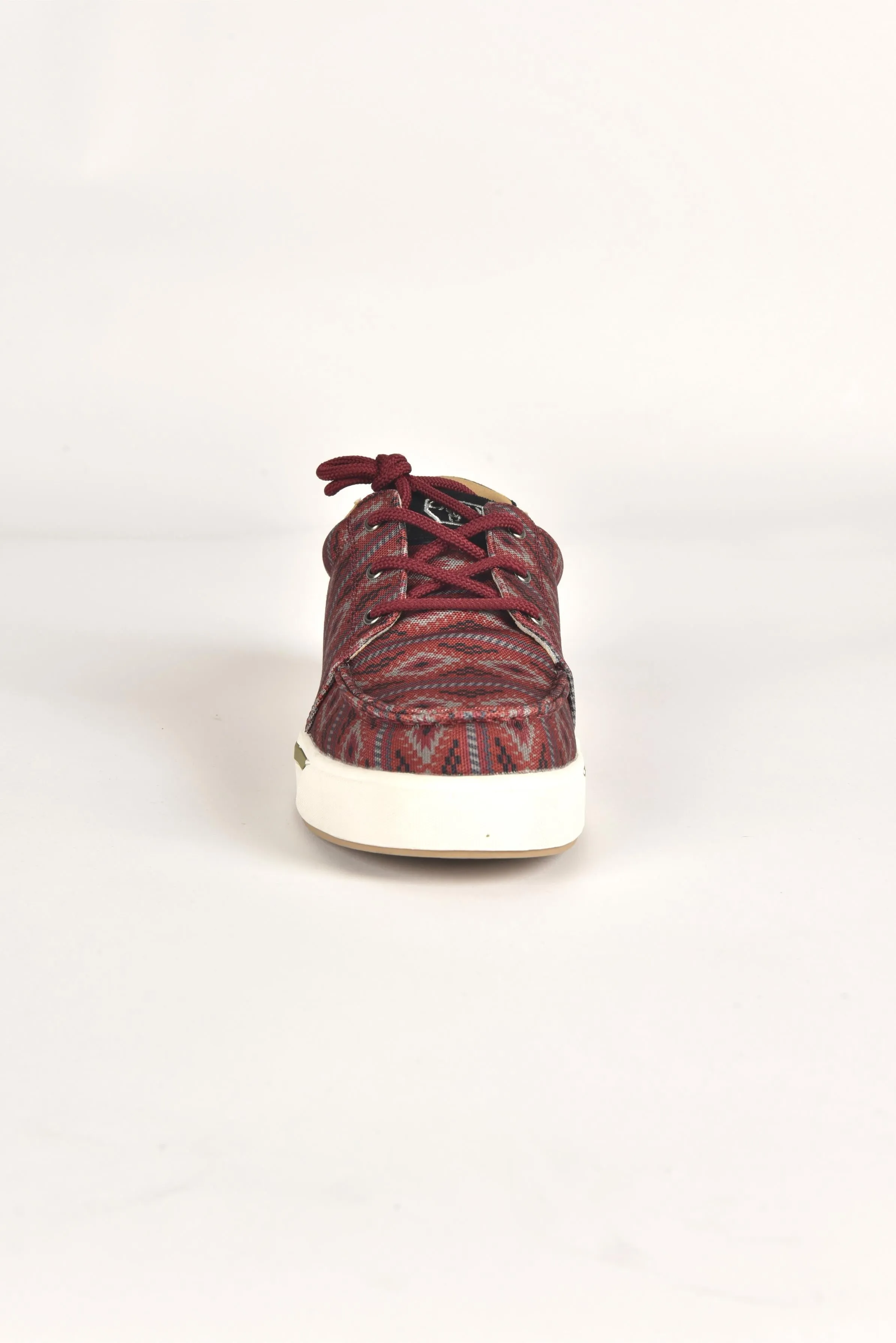 Mens Aztec Print Canvas Sneaker from Platini Fashion