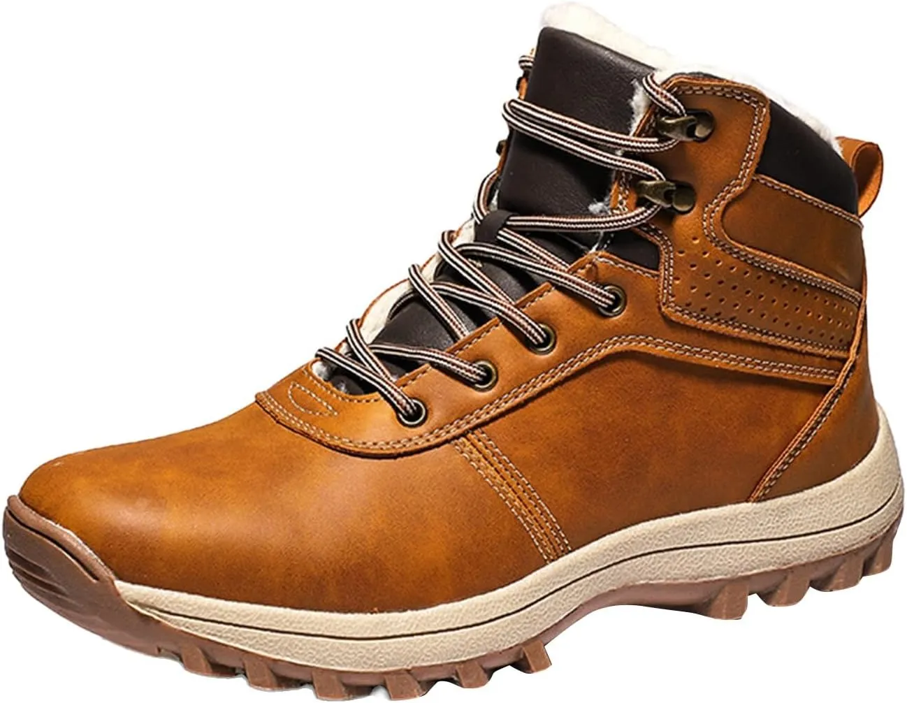 Mens Work Boots Soft Toe Hiking Sneakers Boot with Comfort Women's Safety Shoes Non Steel Toe Waterproof Outdoor Shoes Lightweight Anti Slip Hike Grounded Footwear