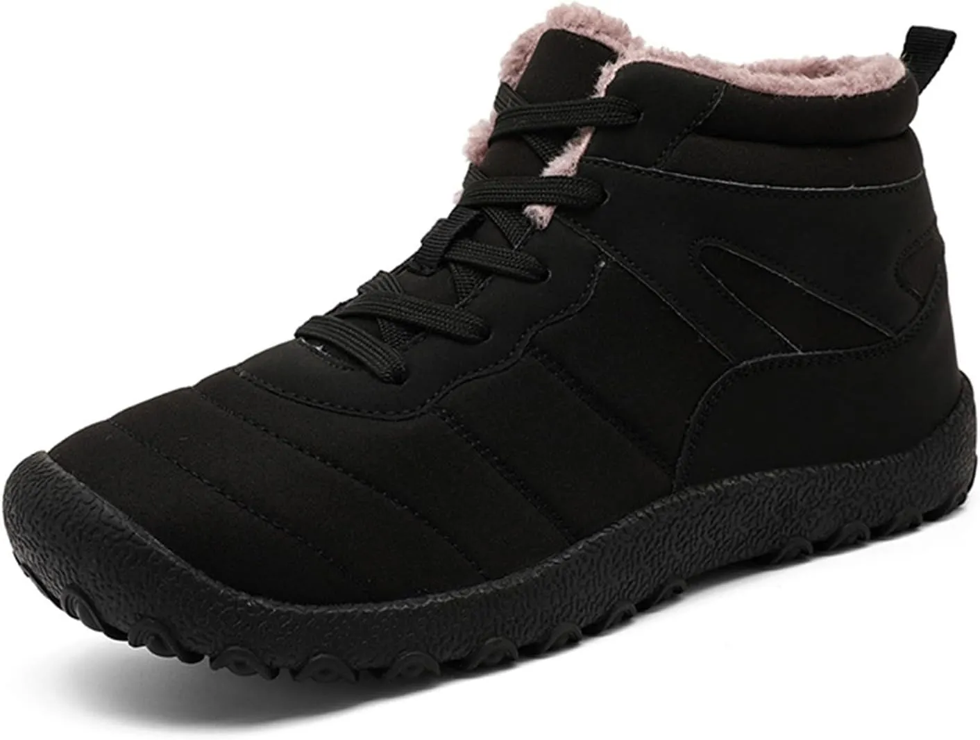 Mens Work Boots Waterproof Hiking Sneakers Ankle Ladies Womens Safety Shoes Business Casual Waterproof Outdoor Shoes Lightweight Hike Grounded Footwear
