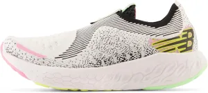 New Balance Women's Fresh Foam X 1080 Unlaced V1 Running Shoe, White/Black/Vibrant Green/Bubblegum New Balance Women's Fresh Foam X 1080 Unlaced V1 Running Shoe, White/Black/Vibrant Green/Bubblegum
