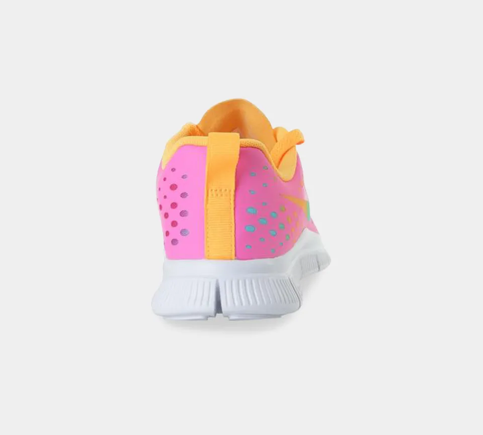 NIKE FREE EXPRESS (GS) PINK/YELLOW/GREEN 641866 600