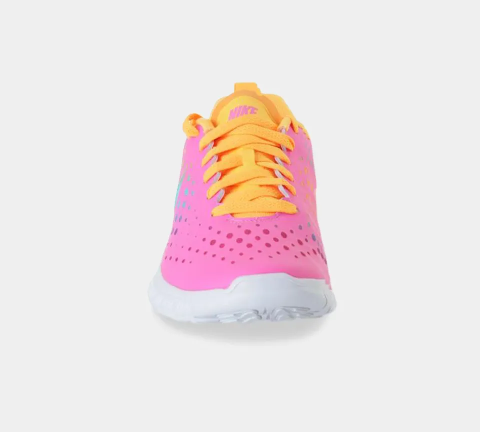 NIKE FREE EXPRESS (GS) PINK/YELLOW/GREEN 641866 600