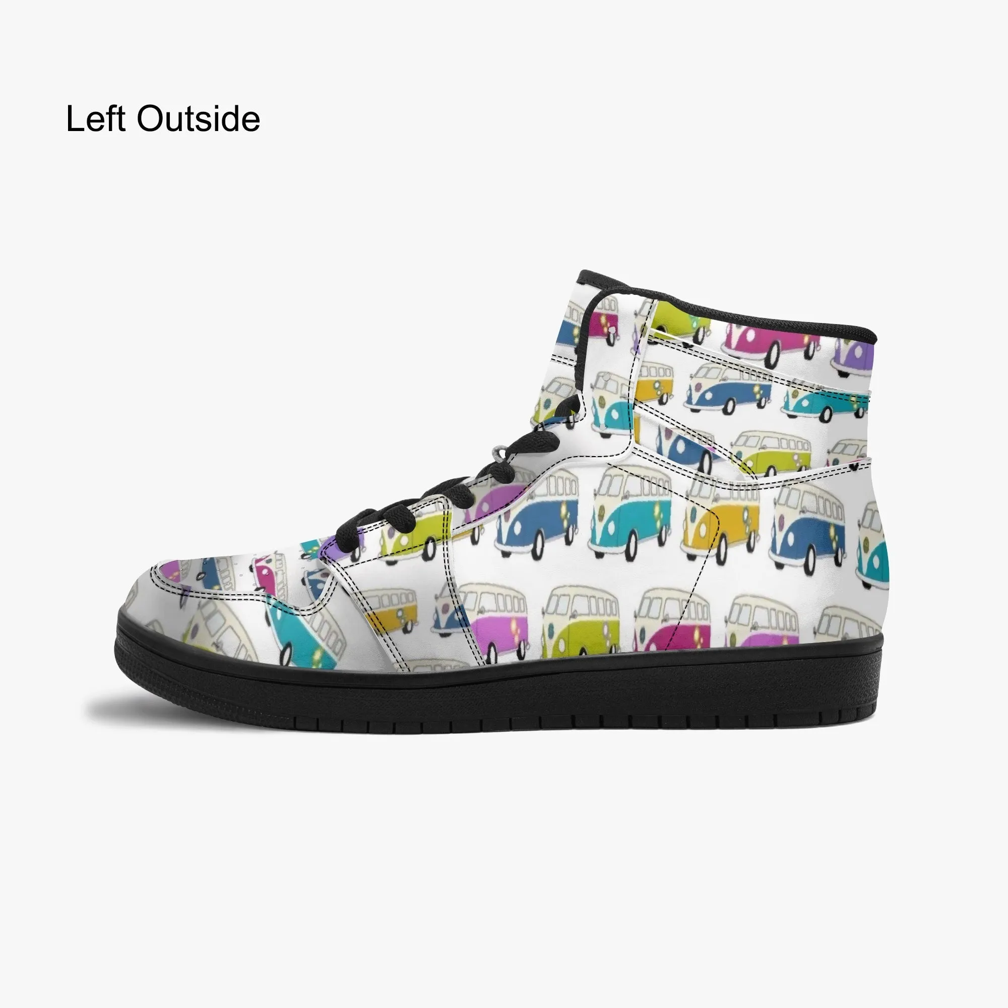 Overlapping Kombi's High Top Sneakers