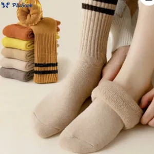 Plus Size Solid Color Versatile Quarter Socks(5 Pairs)