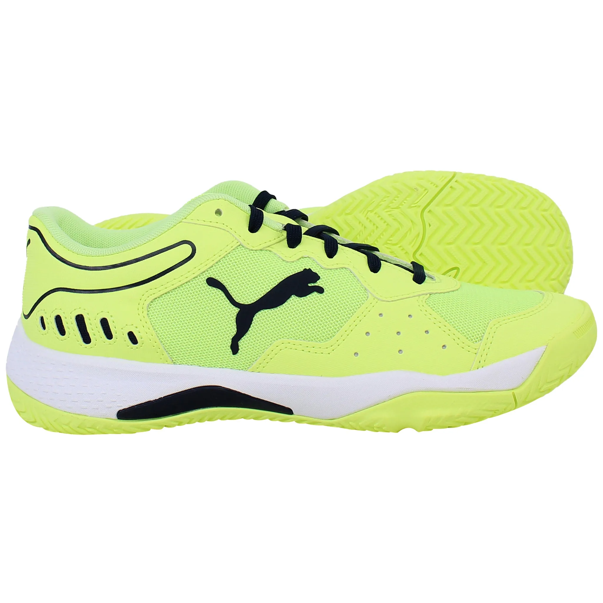 Puma Solarsmash RCT Mens Yellow Padel Shoes